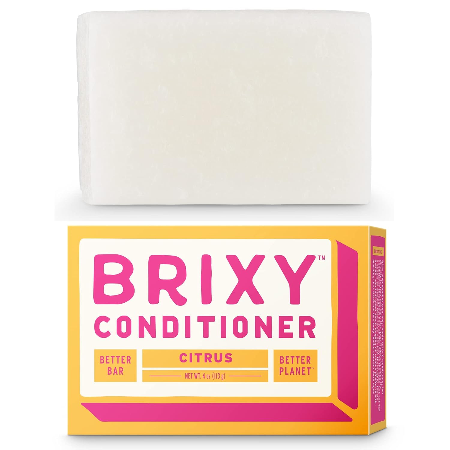 Brixy Conditioner Bar Citrus / 4Oz