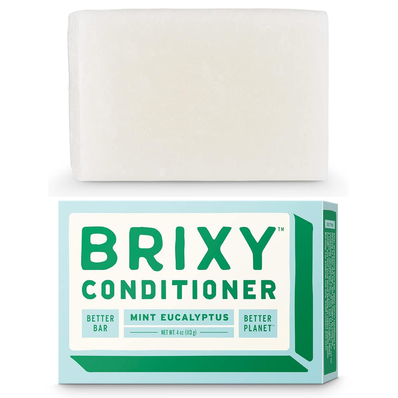 Brixy Conditioner Bar Mint Eucalyptus / 4Oz