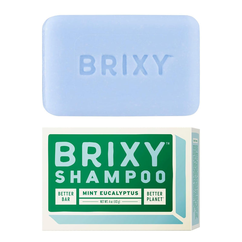 Brixy Shampoo Bar Mint Eucalyptus / 4Oz