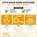 Flourish Protein Pancake & Waffle Mix - Buttermilk 430g - - Pancake Mix