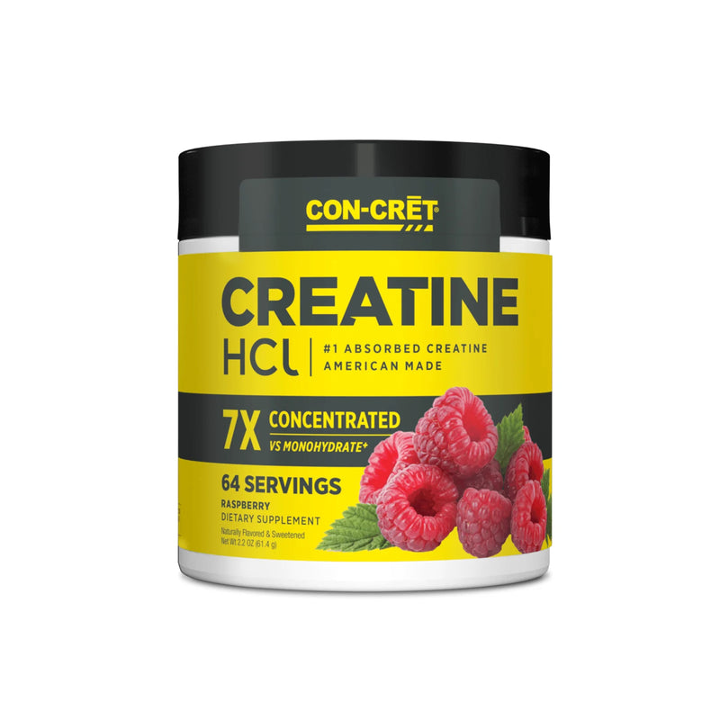 CON-CRET Creatine HCl Raspberry / 64 Servings