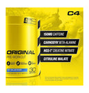 CELLUCOR C4 Original Pre-Workout - Icy Blue Razz 60 servings - - Pre-Workout