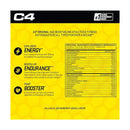 CELLUCOR C4 Original Pre-Workout - Icy Blue Razz 60 servings - - Pre-Workout