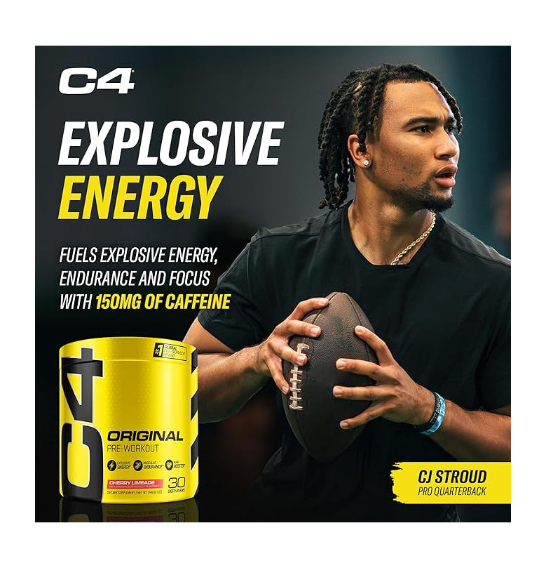 CELLUCOR C4 Original Pre-Workout - Cherry Limeade 30 servings - - Pre-Workout
