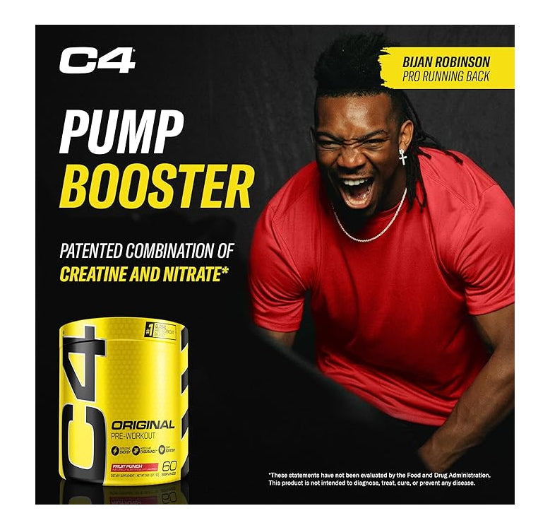 CELLUCOR C4 Original Pre-Workout - Cherry Limeade 60 servings - - Pre-Workout