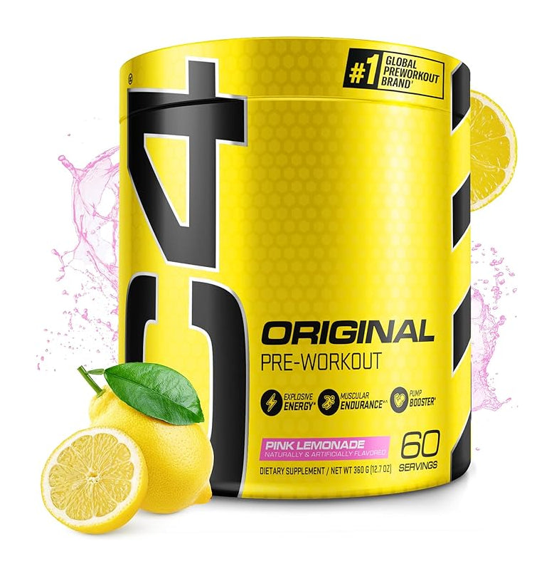 CELLUCOR C4 Original Pre-Workout - Pink Lemonade 60 servings - - Pre-Workout