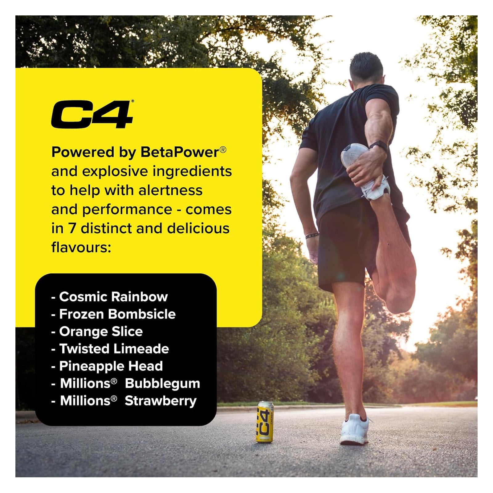 CELLUCOR C4 Energy (Carbonated) RTD Twisted Limeade / 500ml / -