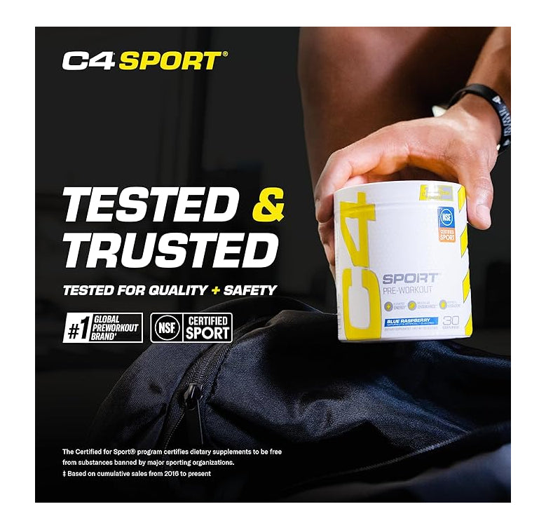 CELLUCOR C4 Sport Original Blue Raspberry / 30 servings