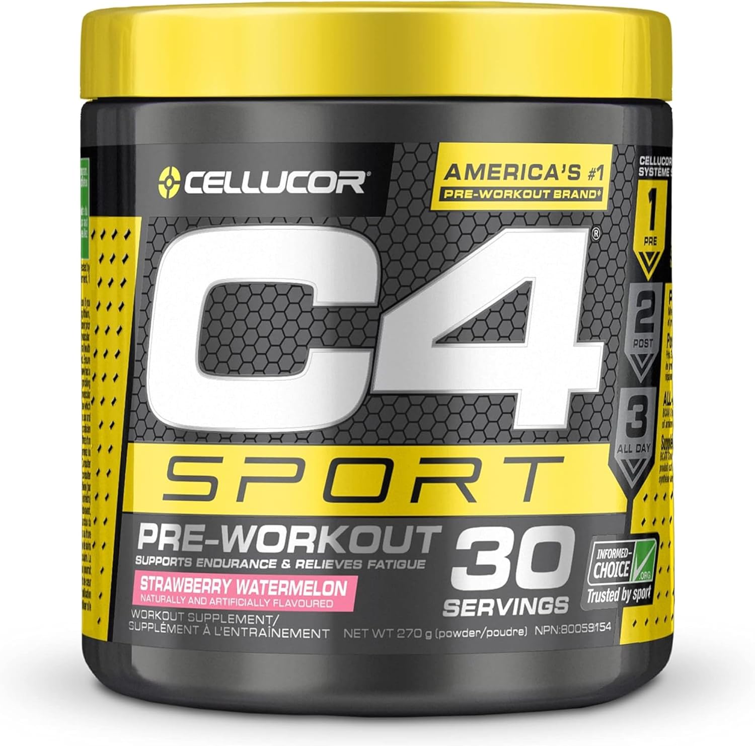 CELLUCOR C4 Sport Original - Strawberry Watermelon 30 servings - Pre-Workout