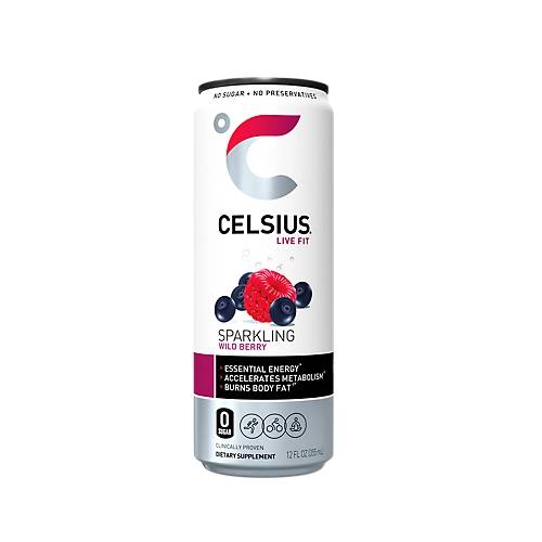 Celsius Live Fit Sparkling Wild Berry / 12 Oz