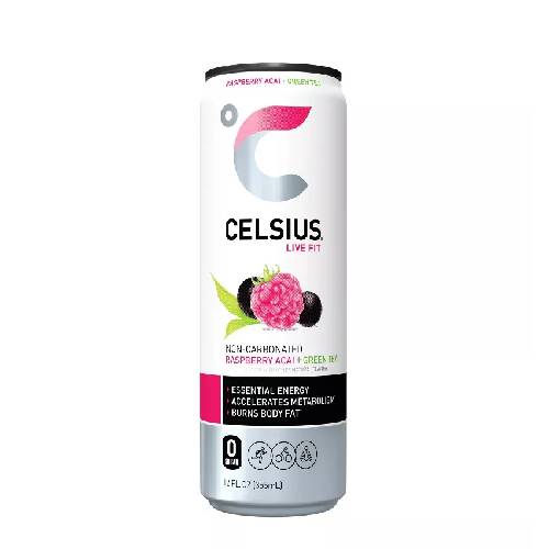 Celsius Live Fit Raspberry Acai Green Tea / 12 Oz