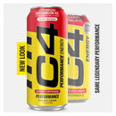 CELLUCOR C4 Energy (Carbonated) RTD - Strawberry-Watermelon Ice 12-pack - Energy Drinks