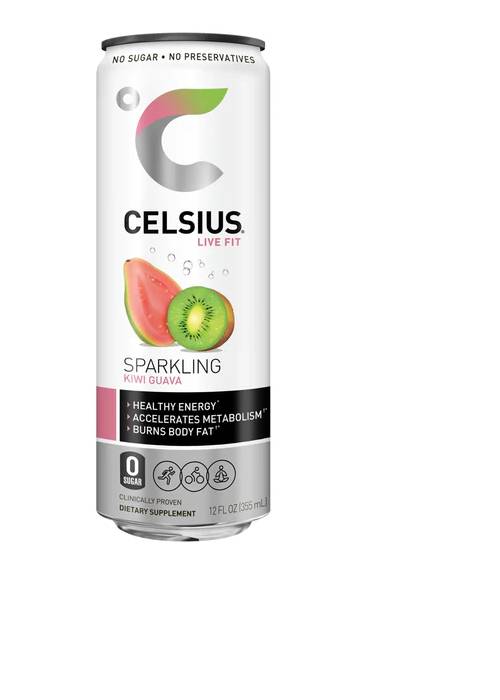 Celsius Live Fit Sparkling Kiwi Guava / 12 fl. oz