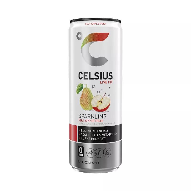 Celsius Live Fit Sparkling Fuji Apple Pear / 12 fl. oz