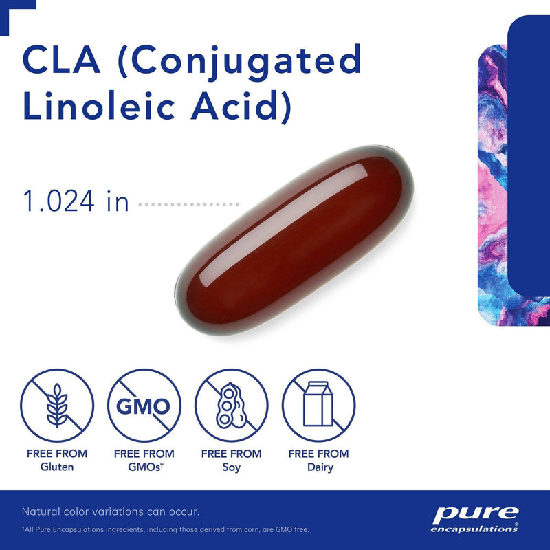 Pure Encapsulations CLA (conjugated linoleic acid)  60 capsules