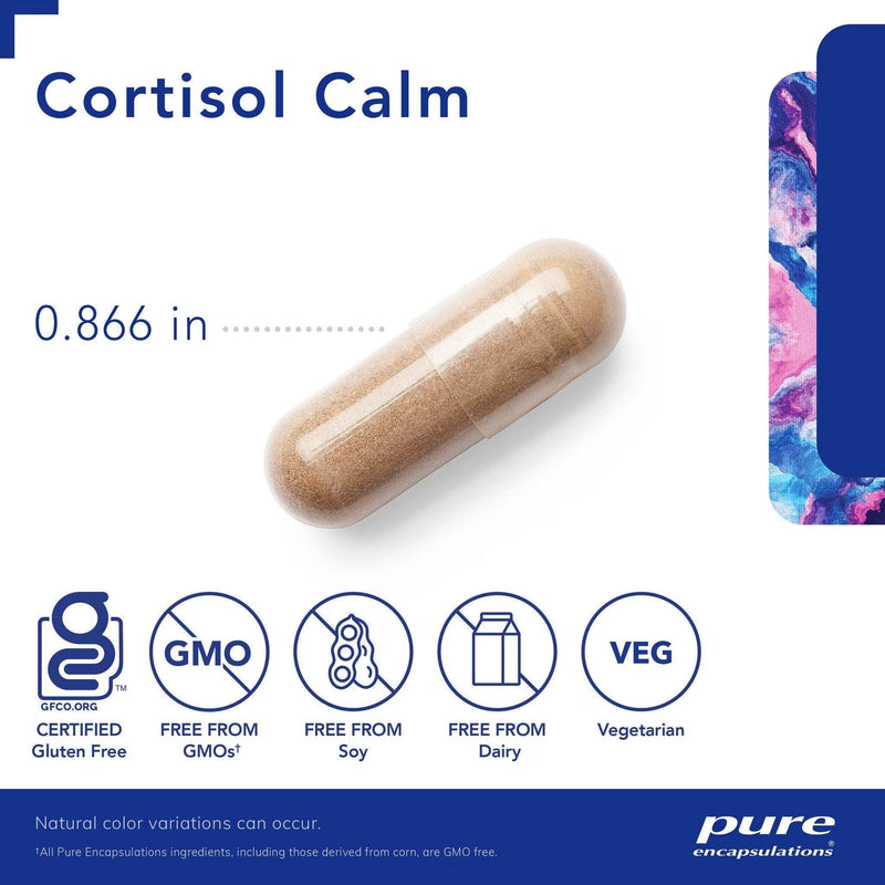 Pure Encapsulations Cortisol Calm  60 capsules