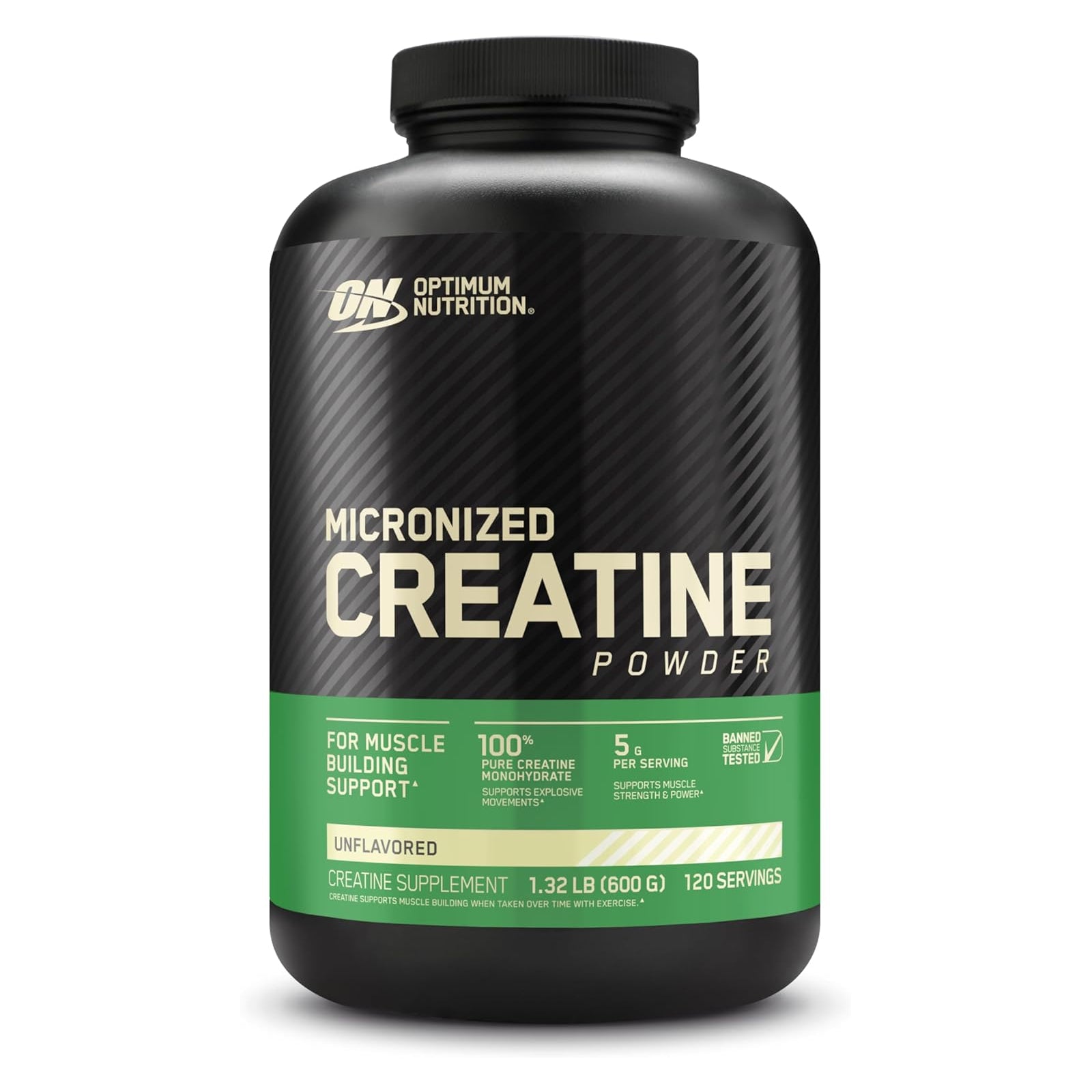 Optimum Nutrition Micronized Creatine Powder 600g