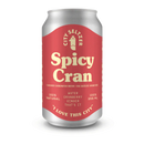 City Seltzer Flavoured Carbonated Water - Spicy Cran 355ml - Water