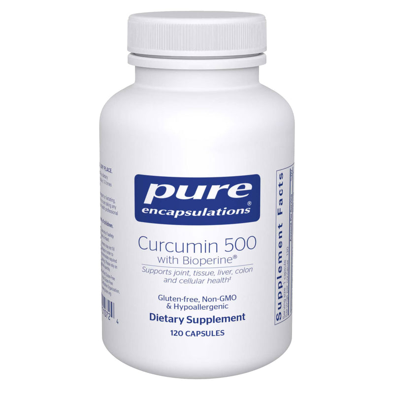 Pure Encapsulations Curcumin 500 with Bioperine 60 capsules