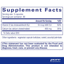 Pure Encapsulations Calcium with Vitamin D3 - 180 capsules - Calcium