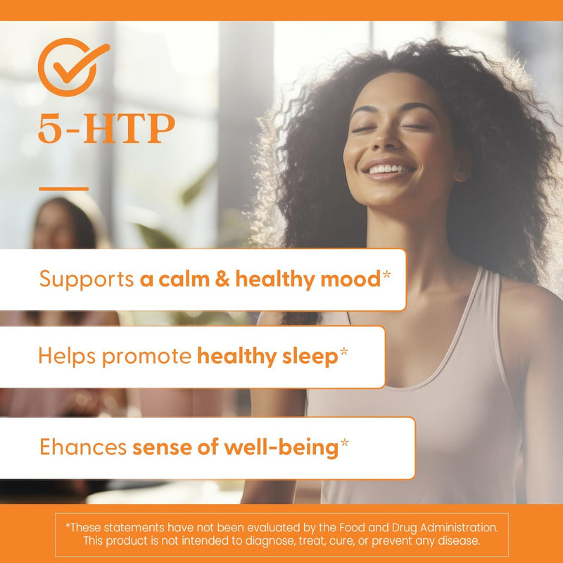 Doctor's Best 5-HTP, 100mg - 60 Capsules - 5-HTP