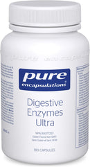 Pure Encapsulations Digestive Enzymes Ultra with Betaine HCL - 90 Capsules - Enzymes