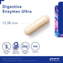 Pure Encapsulations Digestive Enzymes Ultra with Betaine HCL - 90 Capsules - Enzymes