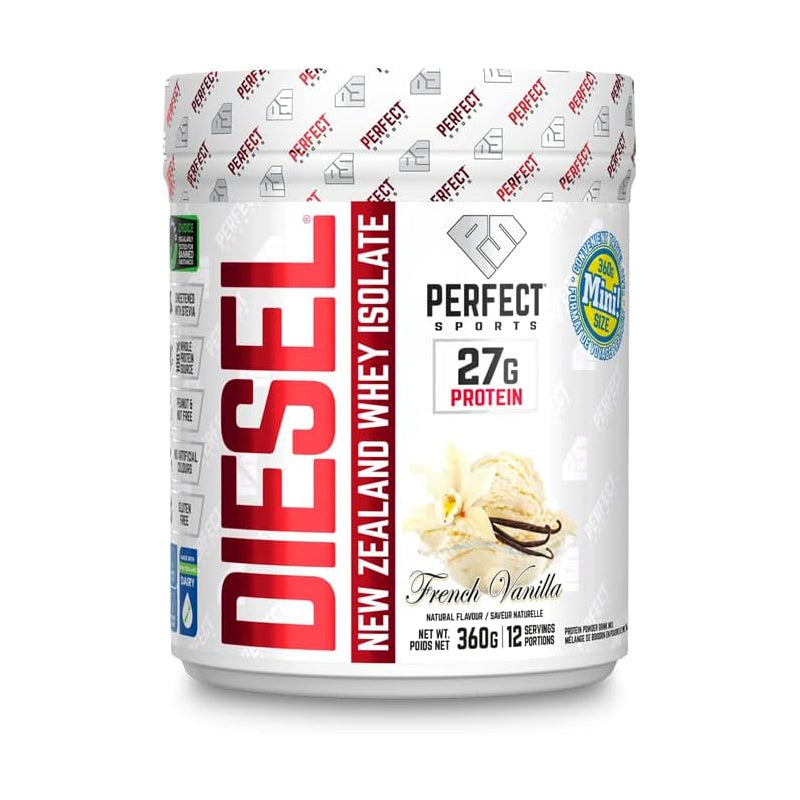 Perfect Sports DIESEL New Zealand Whey Protein Isolate French Vanilla / 360g 