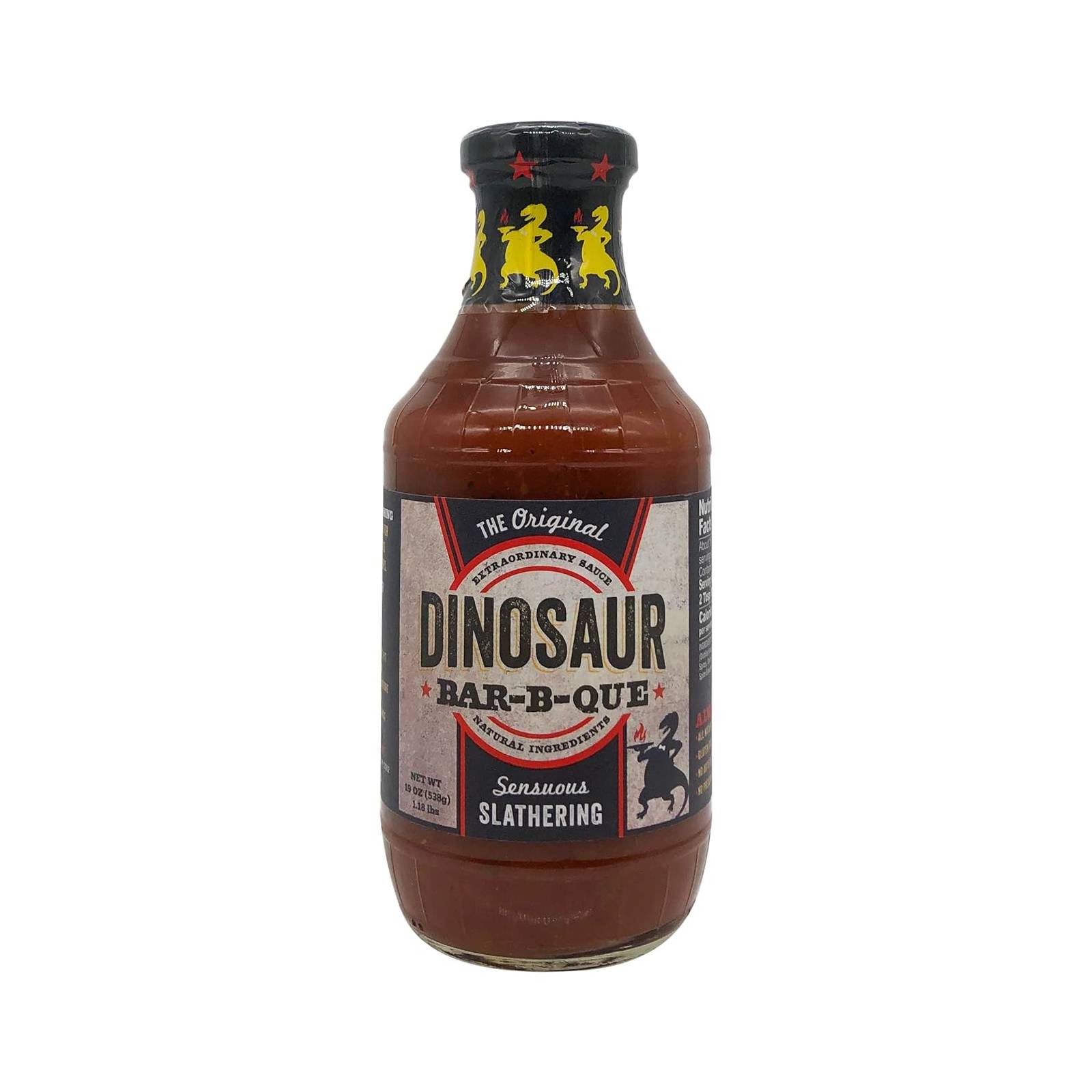 Dinosaur Bar-B-Que Sauce Sensuous Slathering / 19 Oz