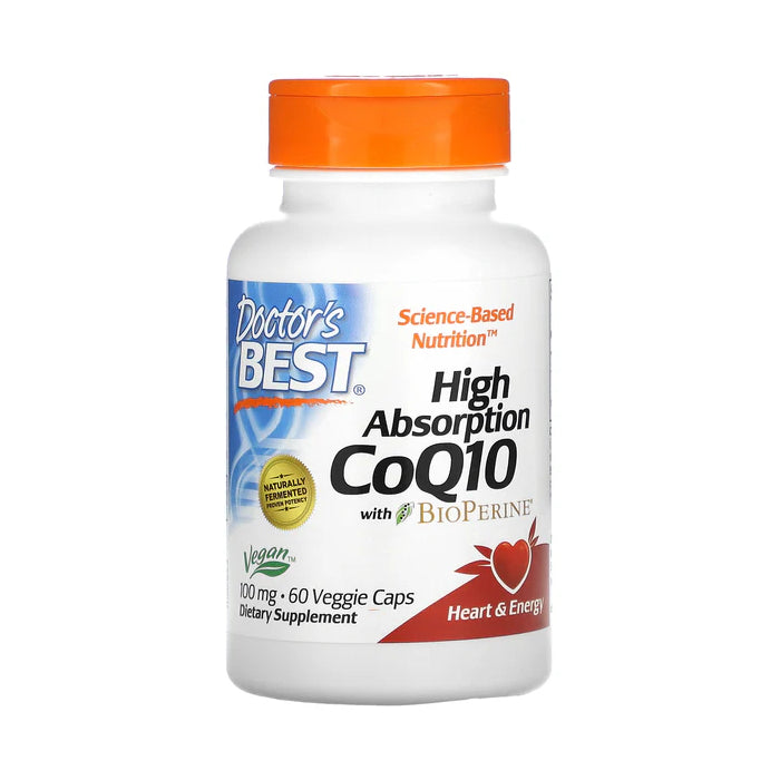 Doctor's Best High Absorption Coq10 With Bioperine, 100 Mg 60 vegetarian capsules / -