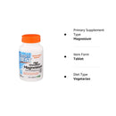 Doctor's Best High Absorption Magnesium, 100 Mg - 120 Tablets - Minerals