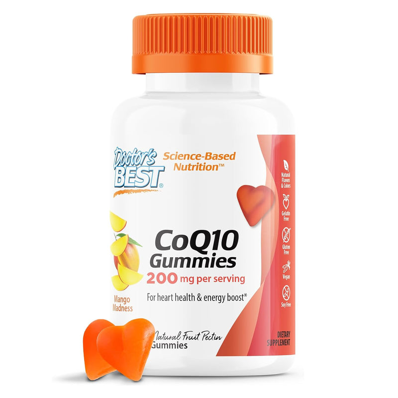 Doctors Best Coq10 Gummies 200 Mg 60 Gummies