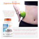 Doctor's Best Digestive Enzymes - 90 vegetarian Capsules - Enzymes