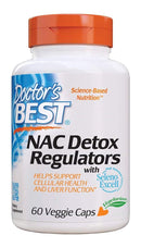 Doctor's Best NAC Detox Regulators - 60 vegetarian Capsules 06 01 2025 - Amino Acids