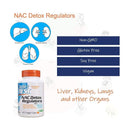 Doctor's Best NAC Detox Regulators - 60 vegetarian Capsules 06 01 2025 - Amino Acids