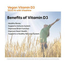 Doctor's Best Vegan D3 With Vitashine D3, 2,500 Iu - 60 vegetarian Capsules - - Vitamin D
