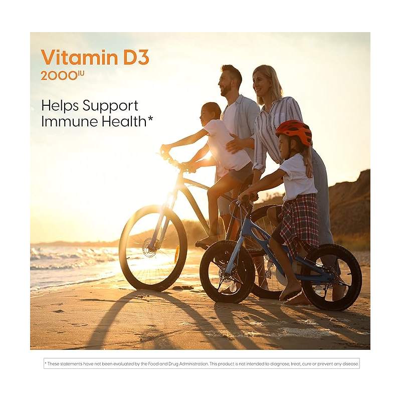 Doctor's Best Vitamin D3, 50 Mcg (2,000 Iu) 180 Softgels