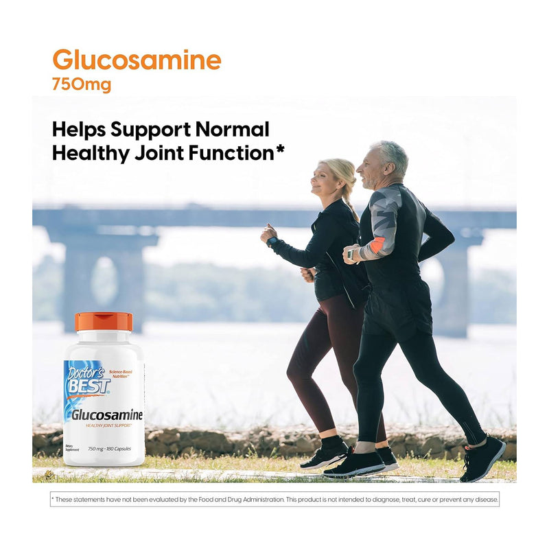 Doctor's Best Glucosamine Sulfate 750Mg 180 Capsules