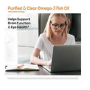 Doctor's Best Purified & Clear Omega 3 Fish Oil With Goldenomega, 1,000 Mg - 120 Softgels - Omega 3