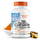 Doctor's Best High Absorption Curcumin 500 Mg - 120 Capsules - Antioxidant