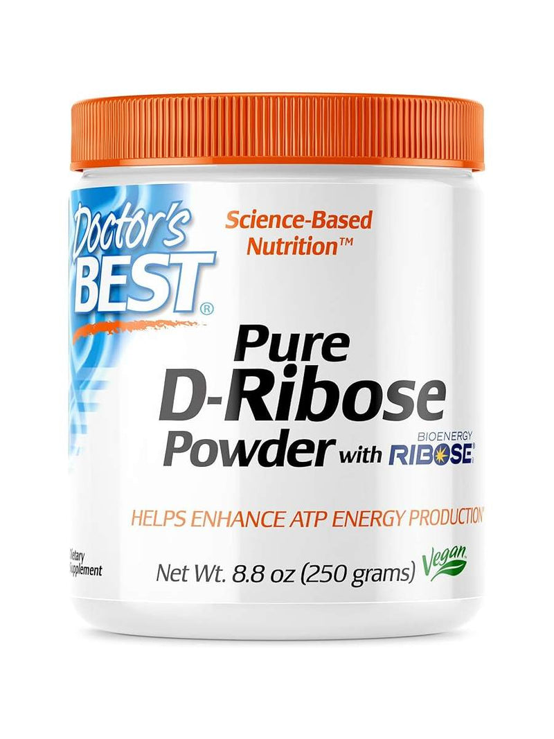 Doctor's Best Pure D-Ribose Powder With Bioenergy Ribose 250g