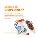 Doctor's Best High Absorption Coq10 100mg with Bioperine - 120 vegetarian capsules - CoQ10