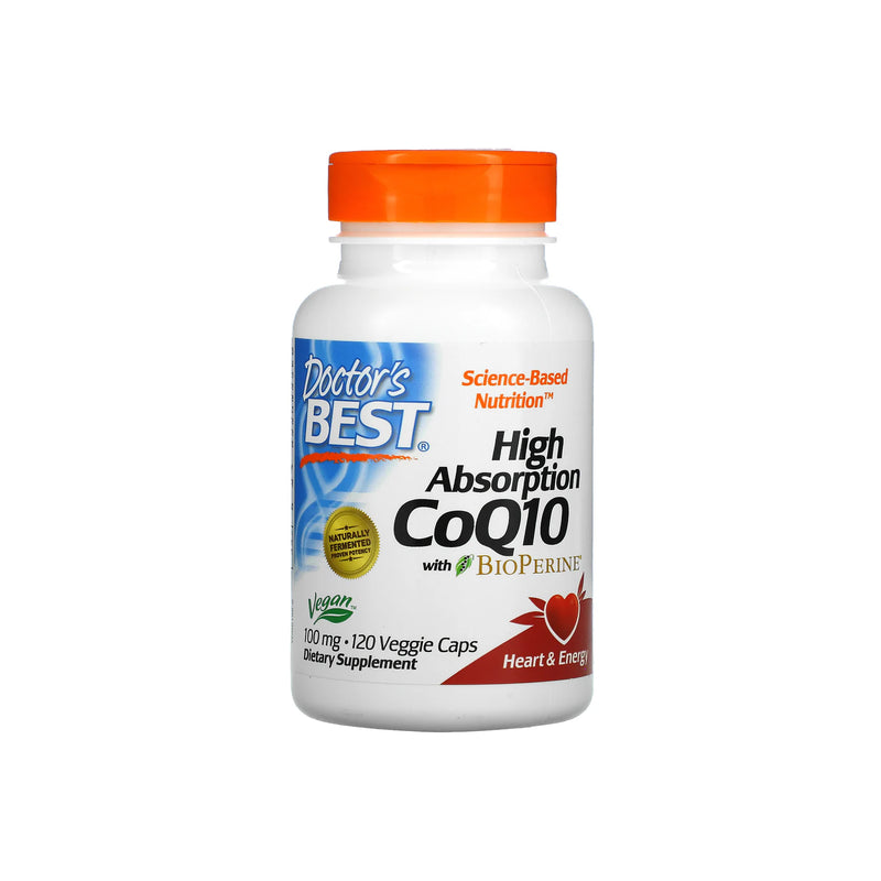 Doctor's Best High Absorption Coq10 With Bioperine, 100 Mg 120 vegetarian capsules / -