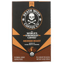 Death Wish Coffee Pods - Medium Roast 10 Coffee Pods - - Coffee