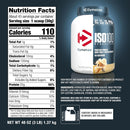 Dymatize ISO100 Hydrolyzed Whey Protein Isolate - Vanilla 3lbs - - Protein Powder