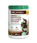 Organika Enhanced Collagen Protein - Peppermint Chocolate 252g - Collagen
