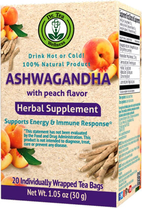 Dr. Tea Ashwagandha With Peach Flavor