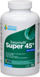 Platinum Naturals Super Easy Multi 45+ For Men - 120 softgels - Men's Health