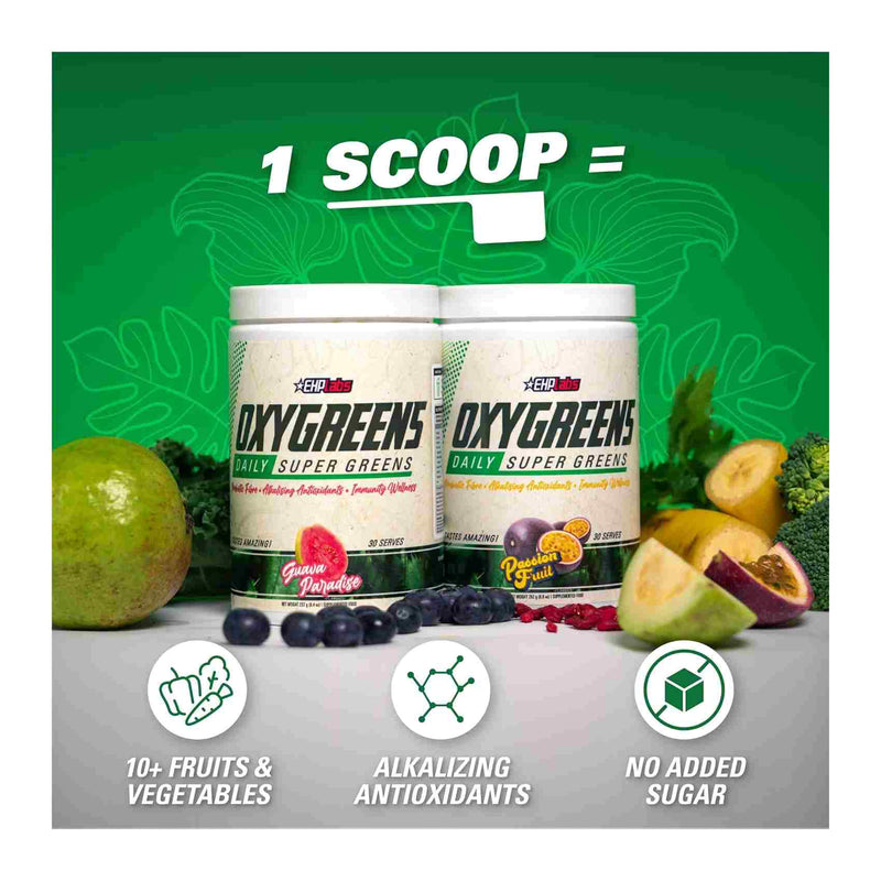 EHP Labs OxyGreens Strawberry Margarita / 30 Servings