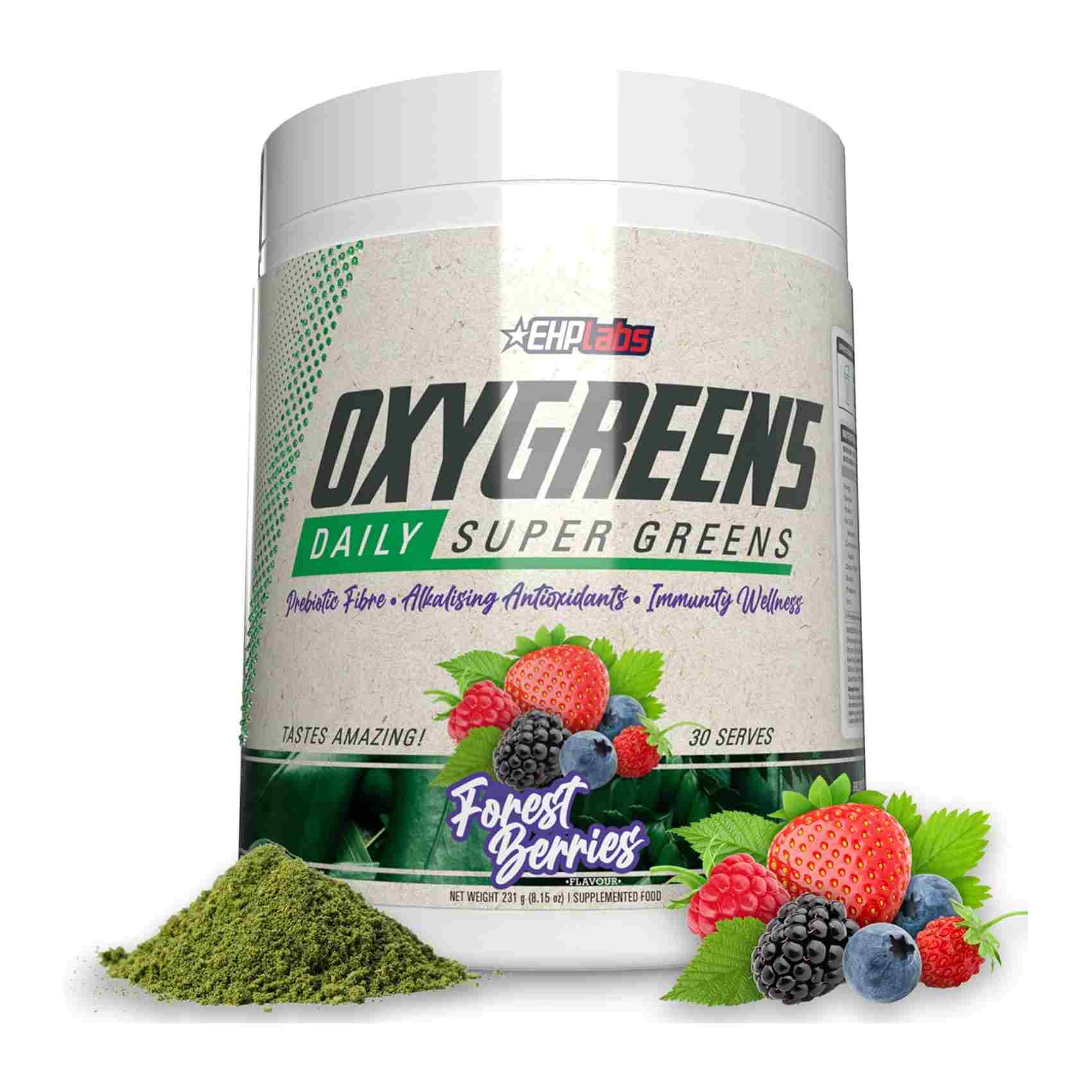 EHP Labs OxyGreens Forest Berries / 30 Servings